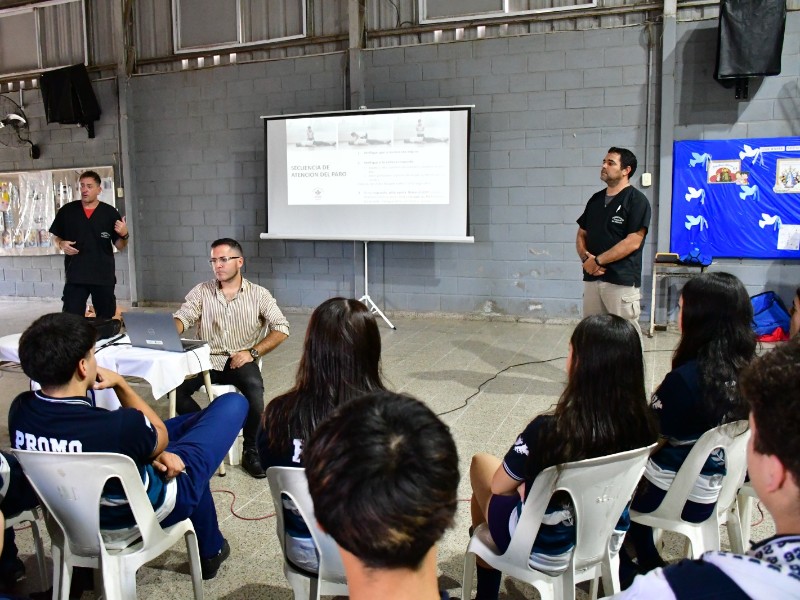 Estudiantes de Fasta Jesús de la Misericordia se capacitaron en RCP